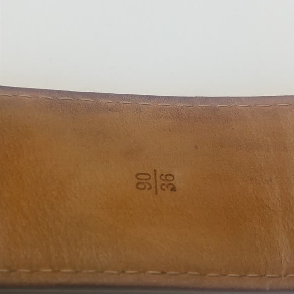 Louis Vuitton Travelling Requisites Tan Belt - Picture 3 of 5